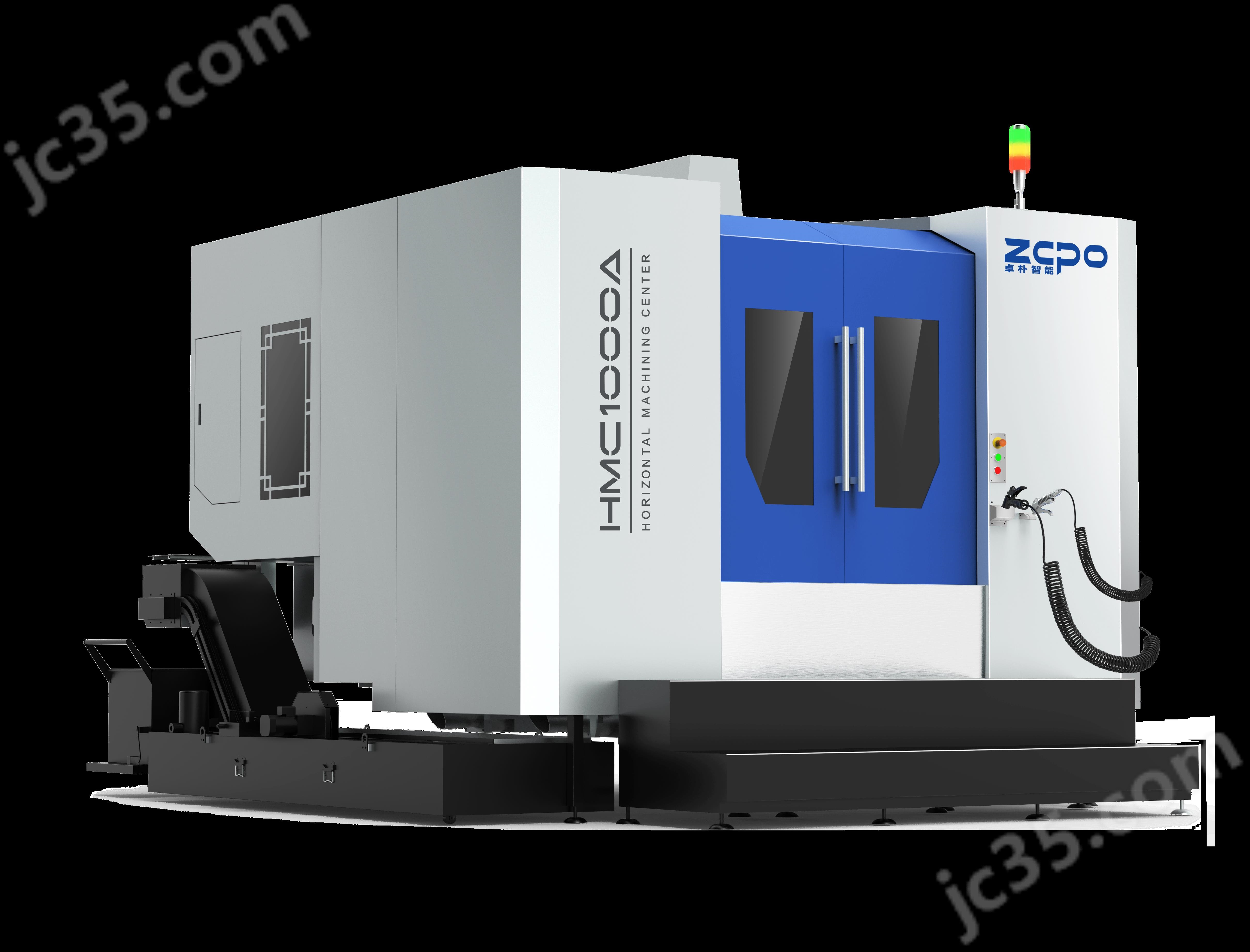 卧式加工中心 倒T结构 单工作台