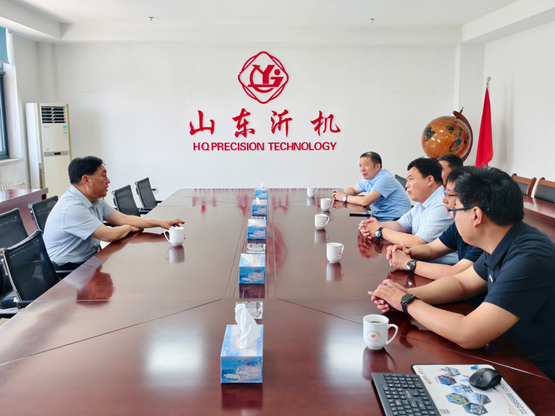 縣人大常委會副主任劉杰帶隊蒞臨沂機調研指導工作